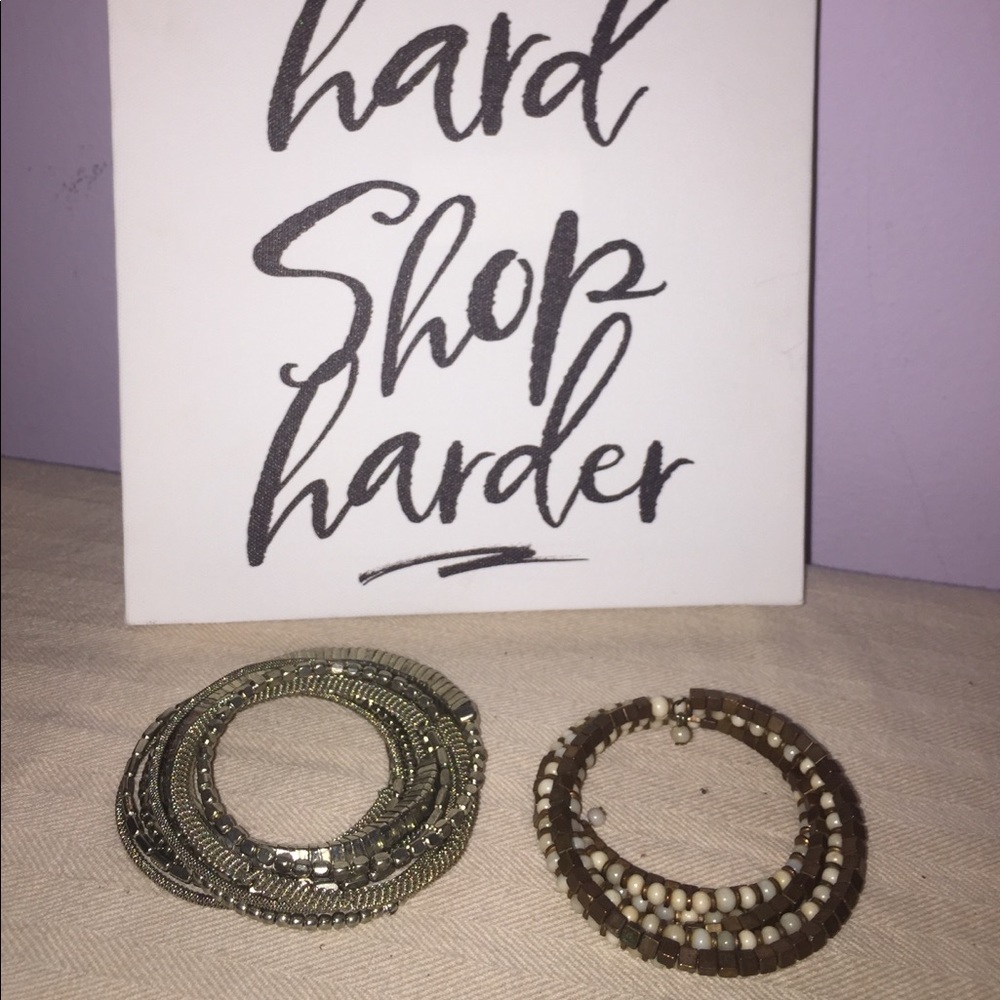 Set of Stretch Bracelets